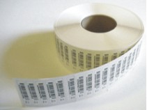 Roll of Pre-Printed Barcode Labels